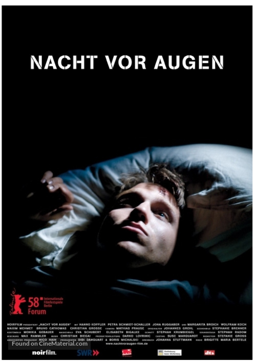 Nacht vor Augen - German Movie Poster