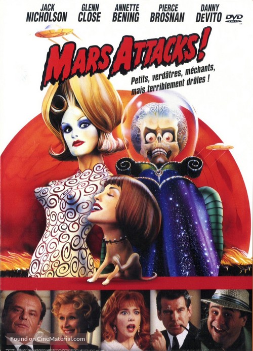 Mars Attacks! - French DVD movie cover