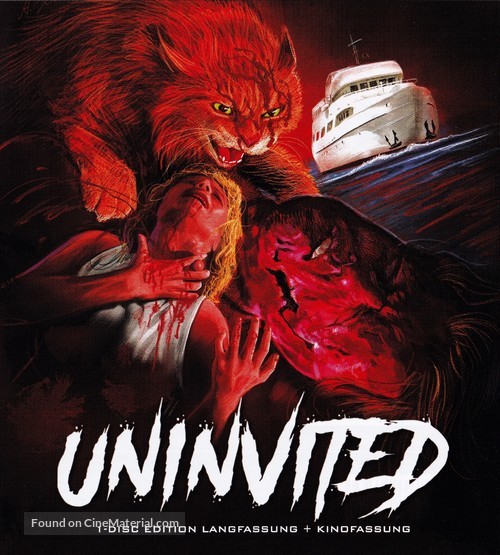 Uninvited - German Blu-Ray movie cover