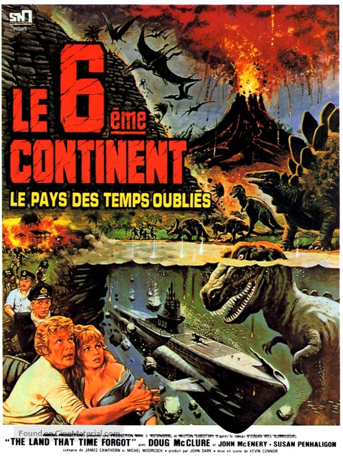 The Land That Time Forgot - French Movie Poster