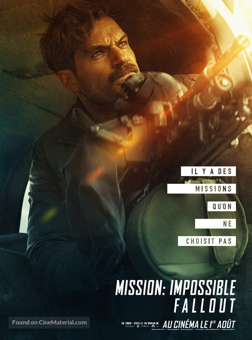 Mission: Impossible - Fallout - French Movie Poster