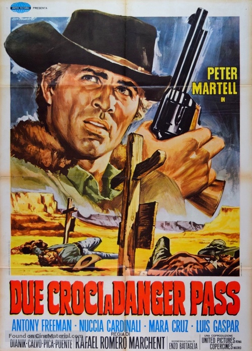 Due croci a Danger Pass - Italian Movie Poster