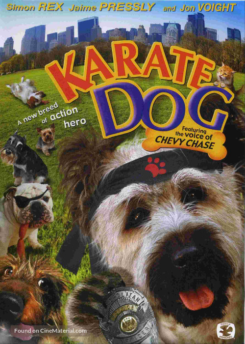 The Karate Dog - DVD movie cover