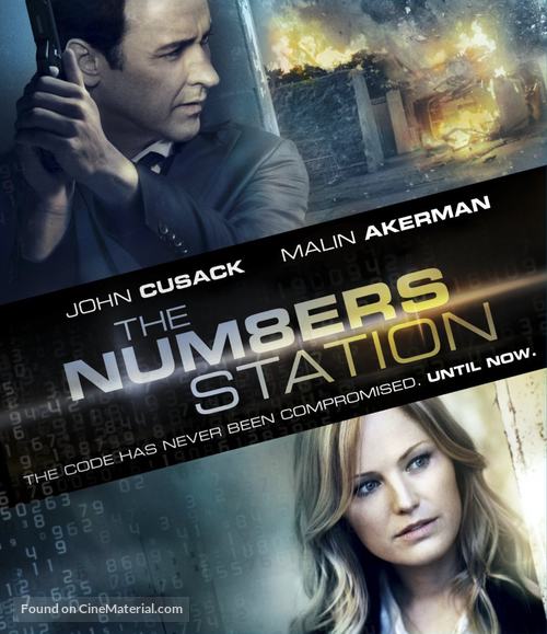 The Numbers Station - Blu-Ray movie cover