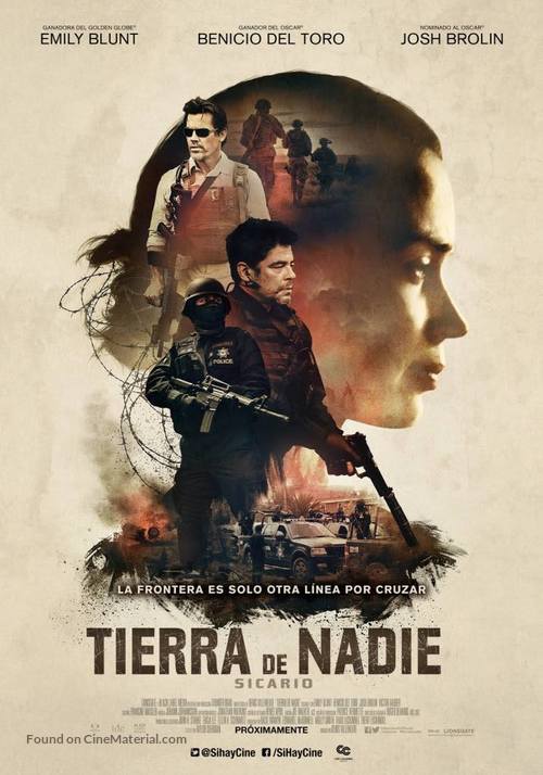 Sicario - Colombian Movie Poster