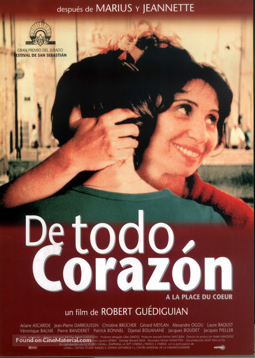 &Agrave; la place du coeur - Spanish Movie Poster
