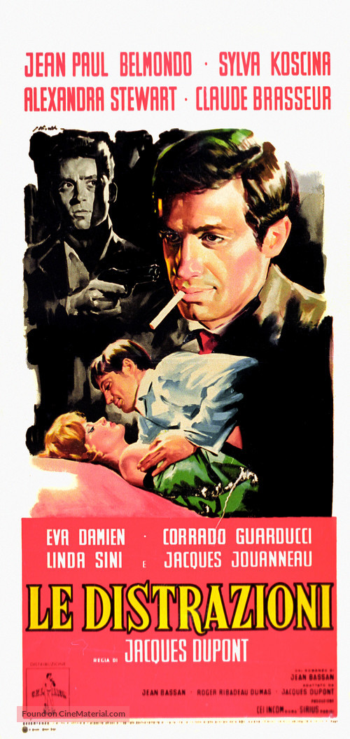 Distractions, Les - Italian Movie Poster