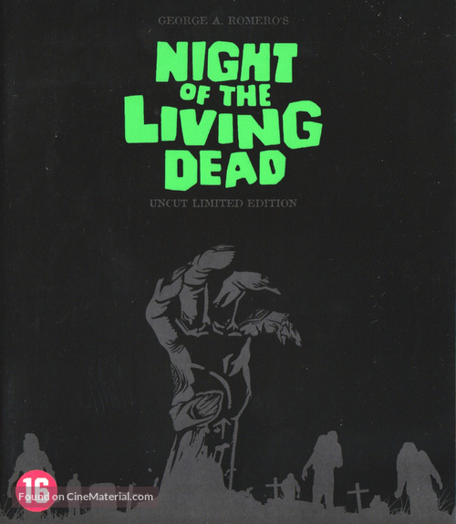 Night of the Living Dead - Dutch Blu-Ray movie cover