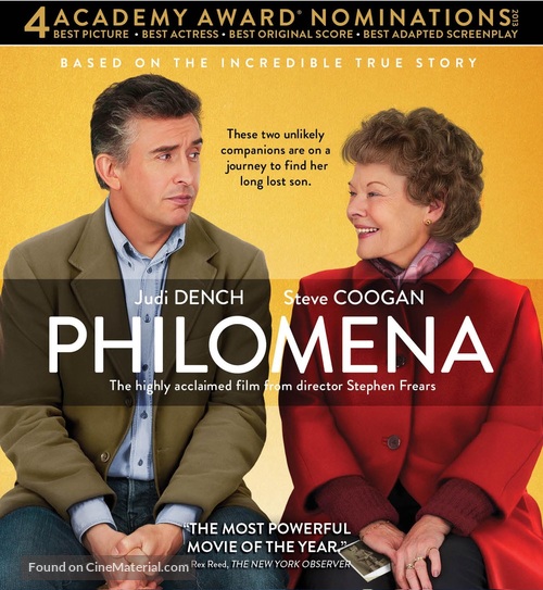 Philomena - Blu-Ray movie cover