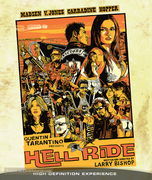 Hell Ride - Finnish Blu-Ray movie cover