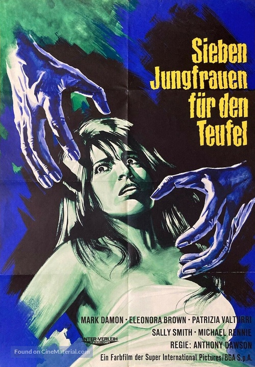 Nude... si muore - German Movie Poster