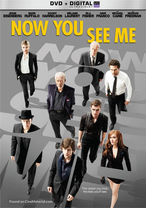 Now You See Me - DVD movie cover