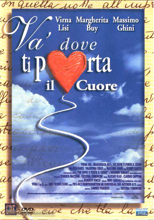 Va&#039; dove ti porta il cuore - Italian Movie Cover