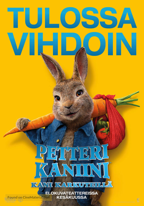 Peter Rabbit 2: The Runaway - Finnish Movie Poster