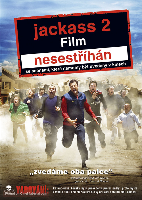 Jackass 2 - Czech DVD movie cover