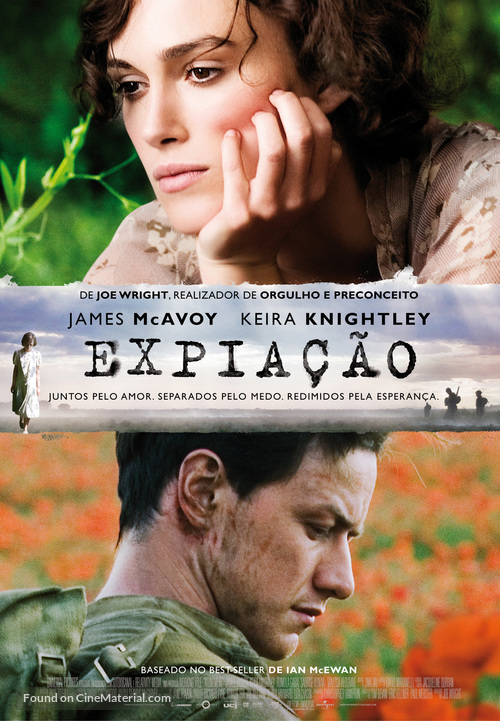 Atonement - Portuguese Movie Poster