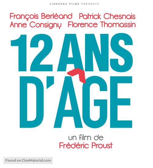 12 ans d&#039;&acirc;ge - French Logo