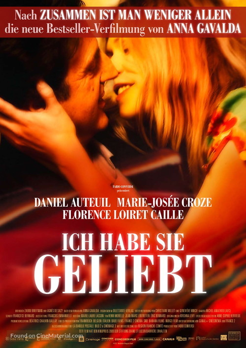 Je l&#039;aimais - German Movie Poster
