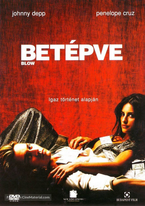 Blow - Hungarian DVD movie cover