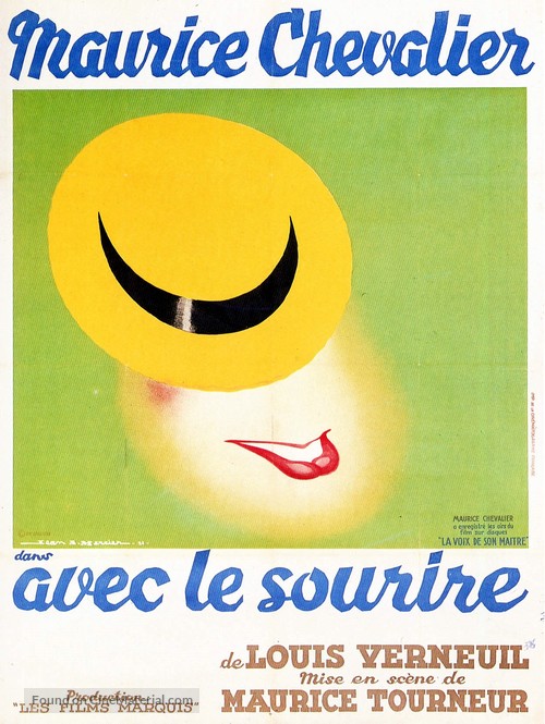 Avec le sourire - French Movie Poster