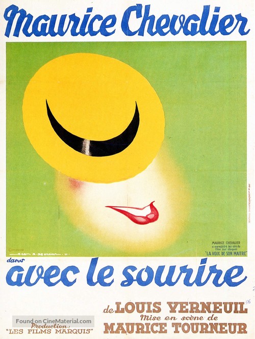 Avec le sourire - French Movie Poster