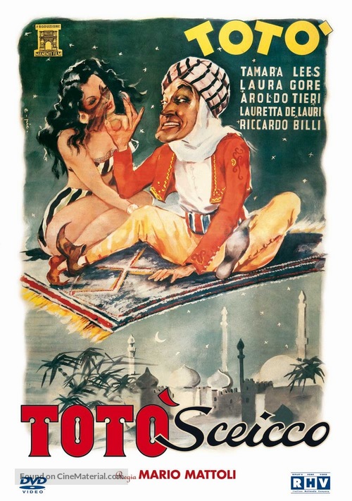 Tot&ograve; sceicco - Italian Movie Cover