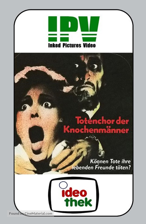 La org&iacute;a de los muertos - German DVD movie cover