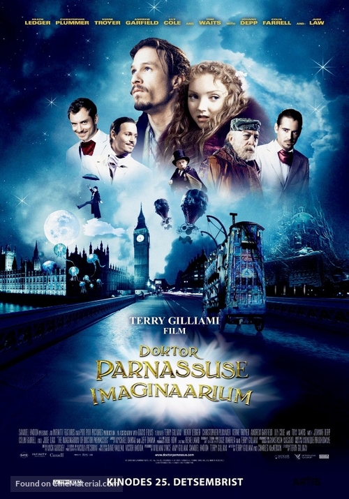The Imaginarium of Doctor Parnassus - Estonian Movie Poster