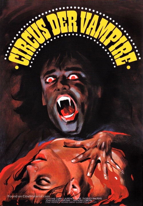 Vampire Circus - German Movie Poster