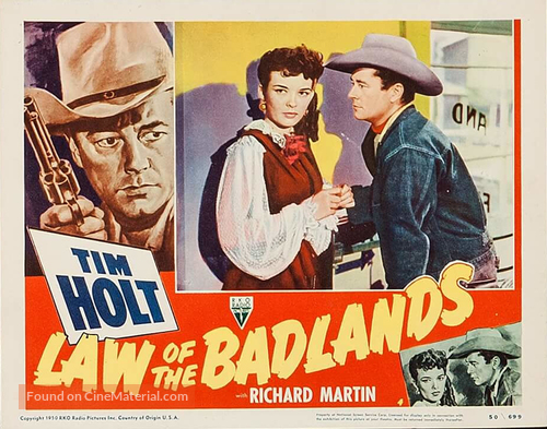 Law of the Badlands - Movie Poster