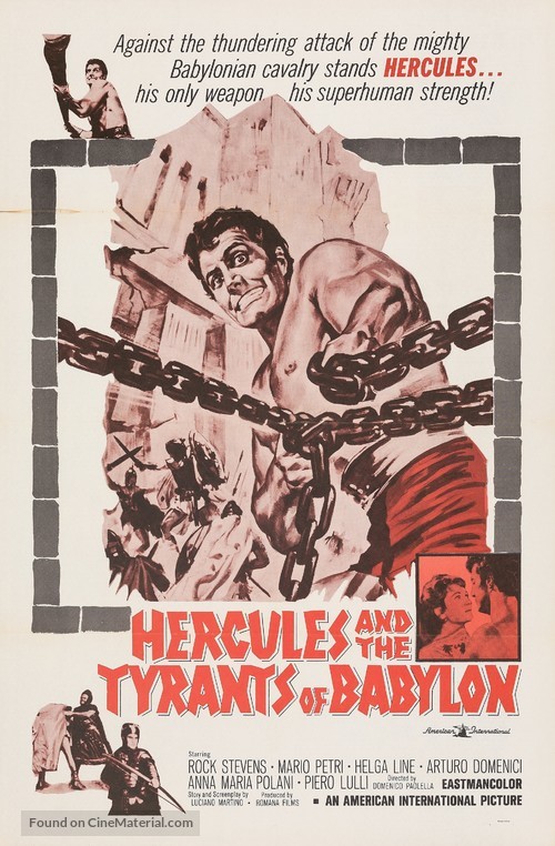 Ercole contro i tiranni di Babilonia - Movie Poster