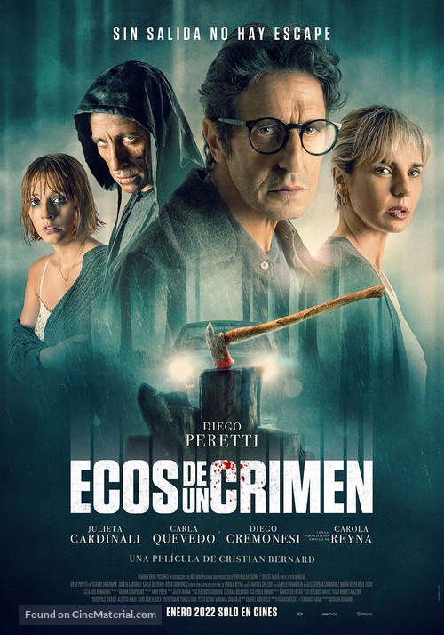 Ecos de un crimen - Argentinian Movie Poster