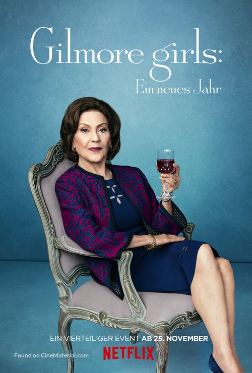 Gilmore Girls: A Year in the Life - German Movie Poster