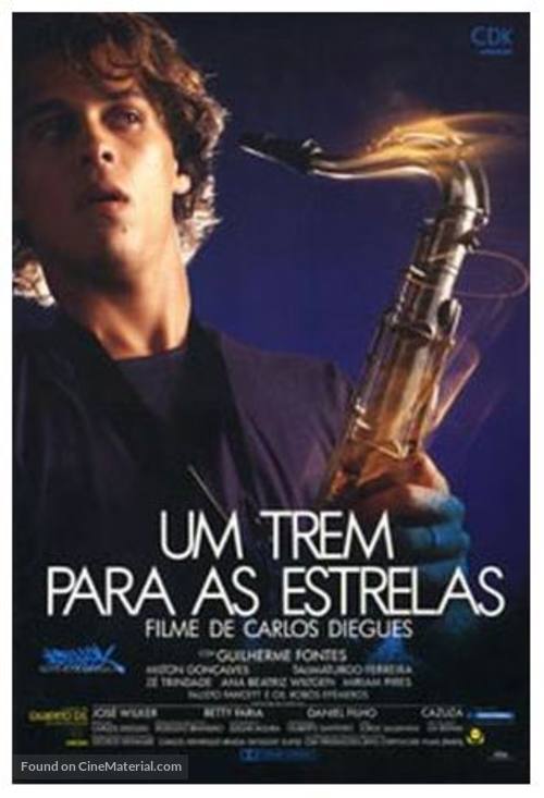 Um Trem para as Estrelas - Brazilian Movie Poster