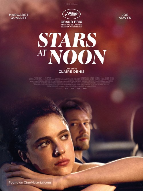 Stars at Noon - French Movie Poster