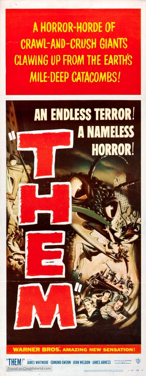 Them! - Theatrical movie poster