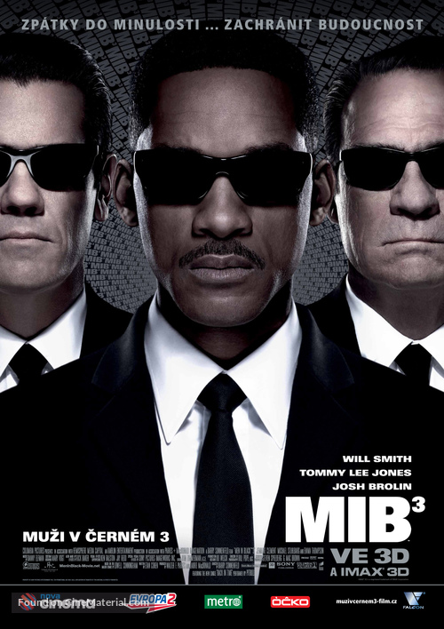 Men in Black 3 - Czech Movie Poster