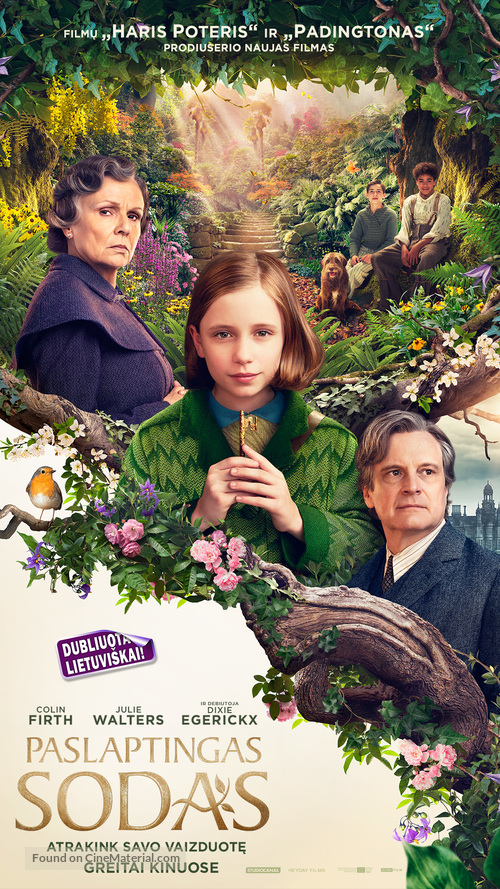 The Secret Garden - Lithuanian Movie Poster