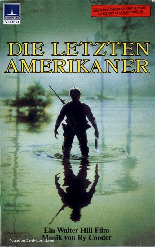 Southern Comfort - German VHS movie cover