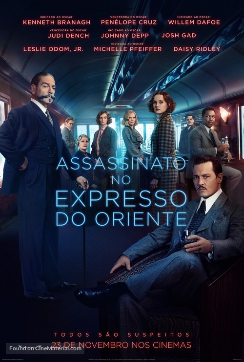 Murder on the Orient Express - Brazilian Movie Poster