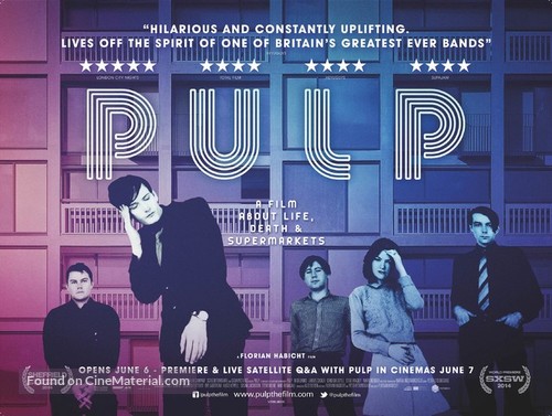 Pulp - British Movie Poster