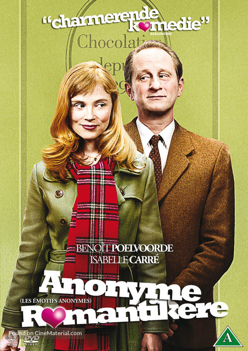 Les &eacute;motifs anonymes - Danish DVD movie cover