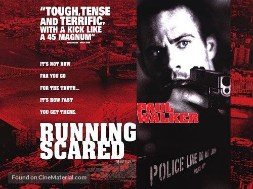 Running Scared - British Movie Poster