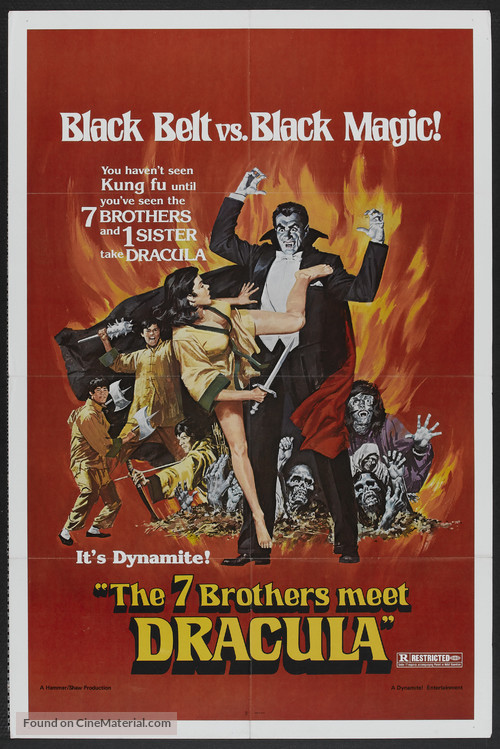The Legend of the 7 Golden Vampires - Movie Poster