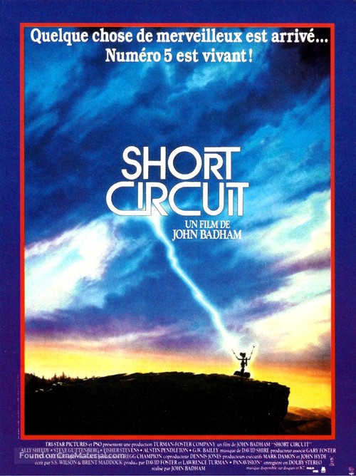 Short Circuit - French Movie Poster