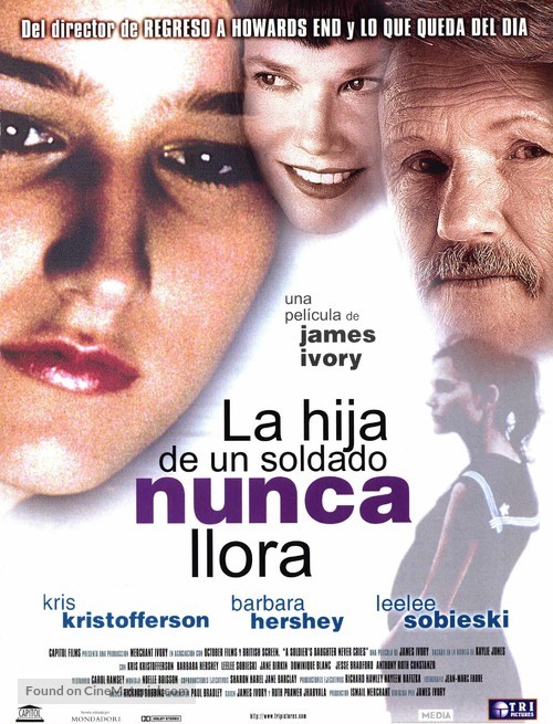 A Soldier&#039;s Daughter Never Cries - Spanish Movie Poster