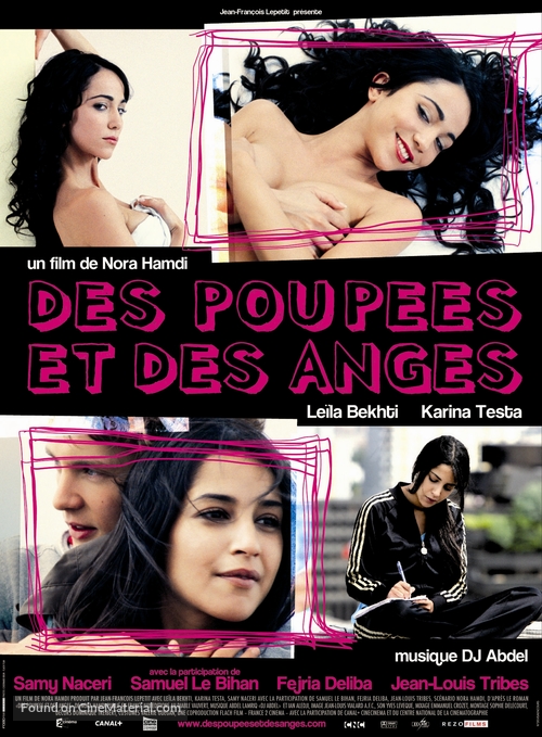 Des poup&eacute;es et des anges - French poster