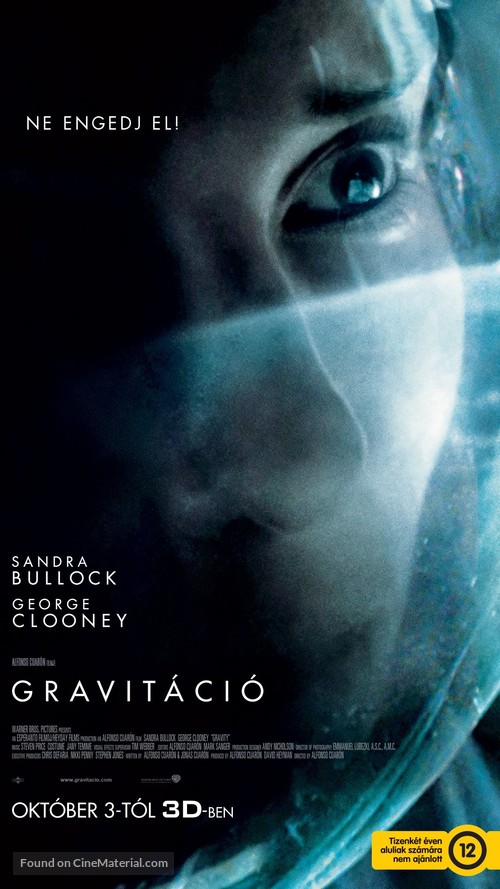 Gravity - Hungarian Movie Poster