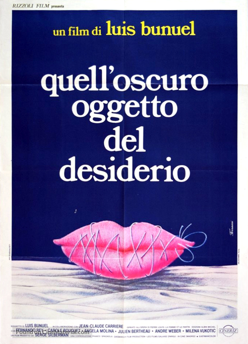 Cet obscur objet du d&eacute;sir - Italian Movie Poster