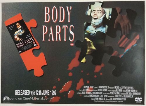 Body Parts - British Movie Poster